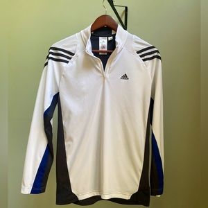 ADIDAS Climacool Quarter Zip Pullover Athletic Jacket